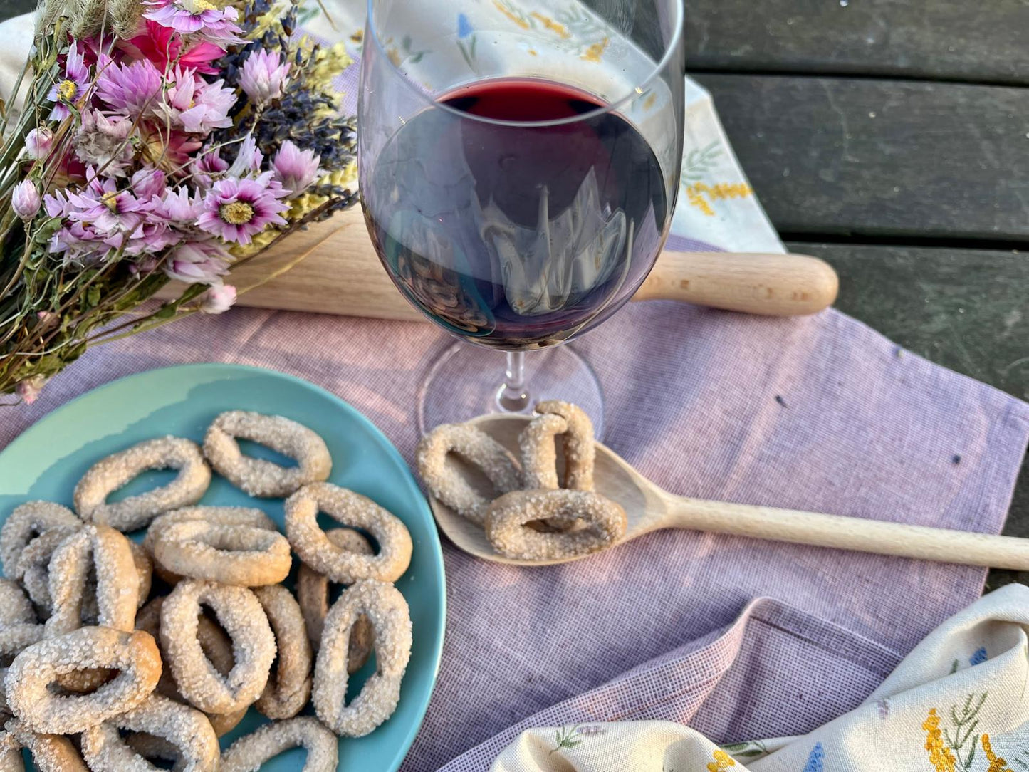 Ciambelline al vino rosso Ⓥ - 150 gr