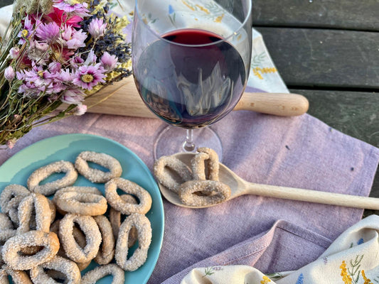 Ciambelline al vino rosso Ⓥ - 150 gr